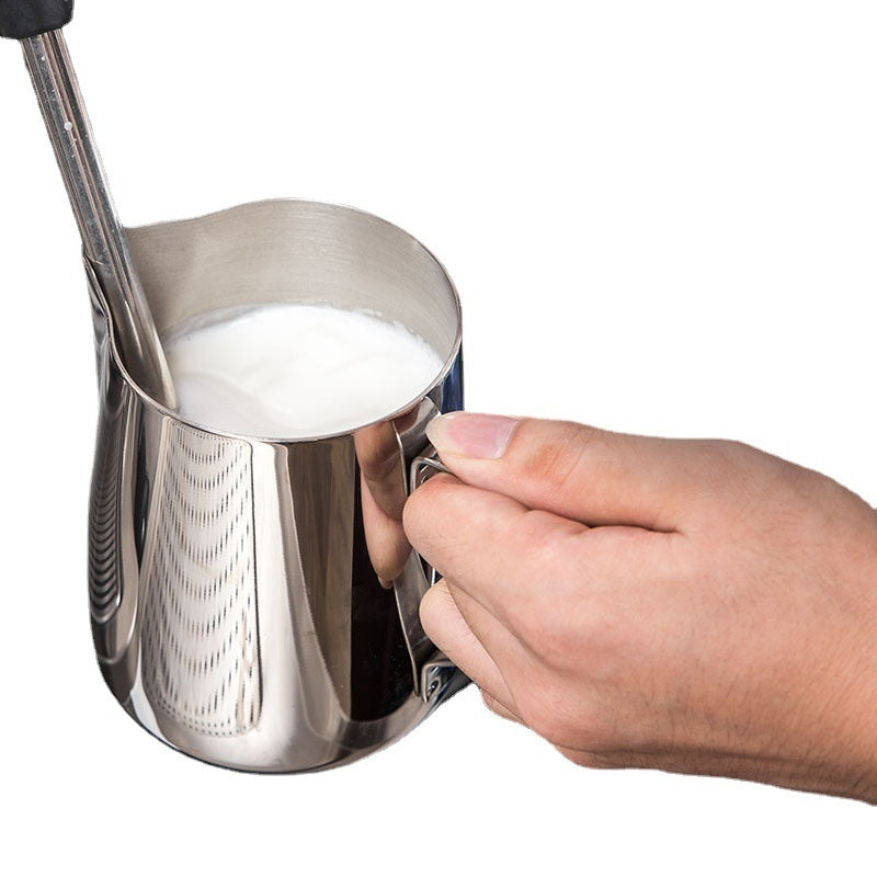 Mælkeskummer i rustfrit stål 350ml/600ml — Barista-kvalitet
